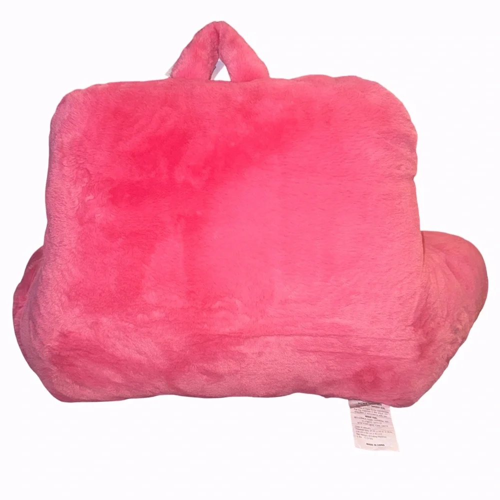Forever 21 Home Pink Raspberry Faux Fur Backrest 31”x20”x16” Retail $120 NEW NWT